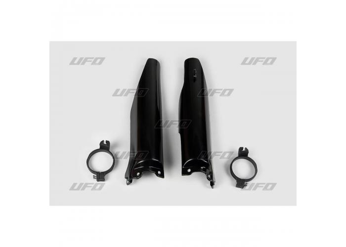 Aparatori telescoape fata Kawasaki  KX125+250/04-08, negre